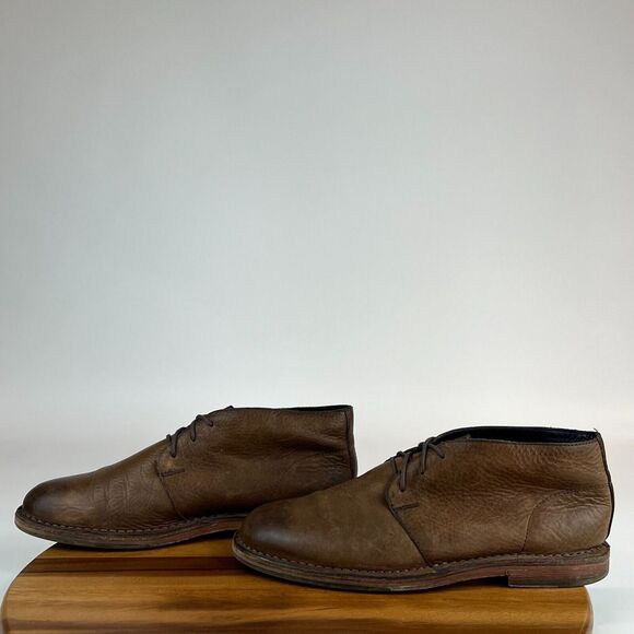 Mens Cole Haan Glenn Brown Leather Dress Chukka Ankle Boots Size‎ 10 M GUC main image 8